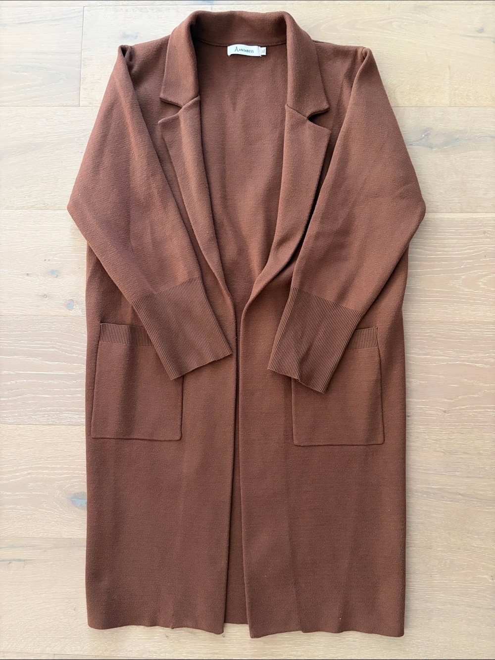 Women’s Chocolate Brown Heavyweight Coatigan